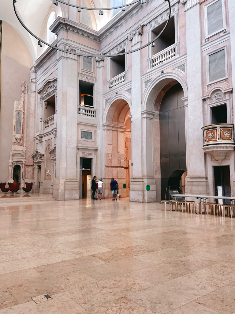 ingresso del museo del denaro di Lisbona