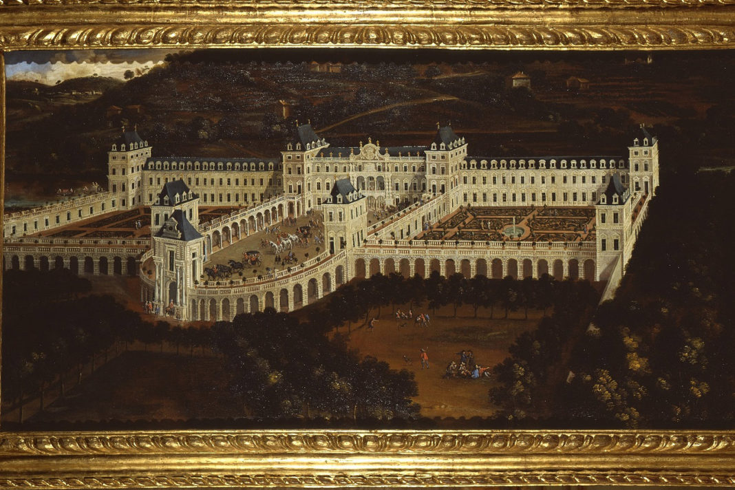 Veduta del Valentino - Palazzo Madama Torino