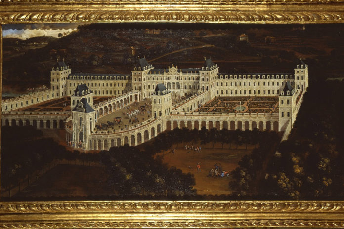 Veduta del Valentino - Palazzo Madama Torino