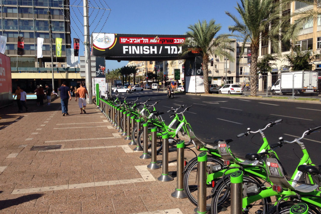 biciclette a Tel Aviv
