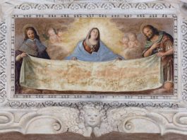 Giovanni Grattapaglia, La Vergine, Il beato Amedeo di Savoia e San Giovanni Battista