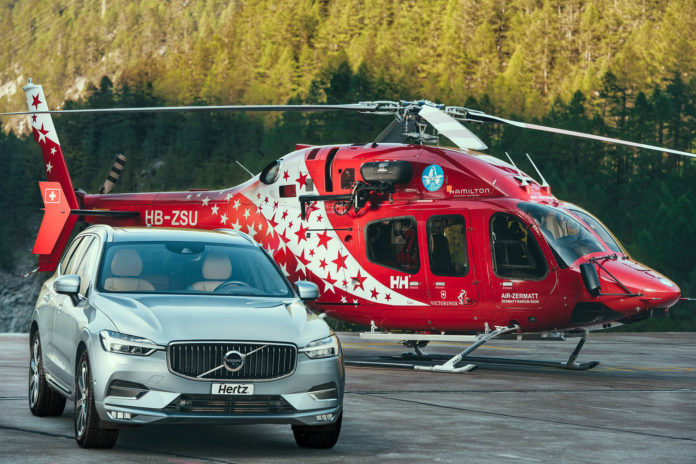 Hertz - Air Zermatt - Volvo