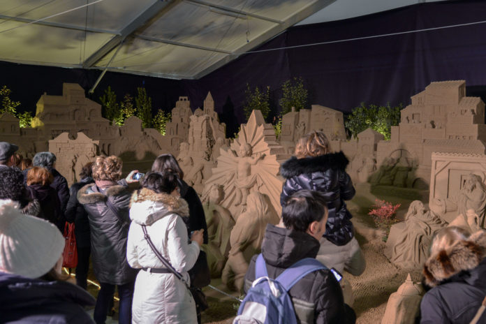 Presepi di sabbia a Bologna Presepi di sabbia a Bologna