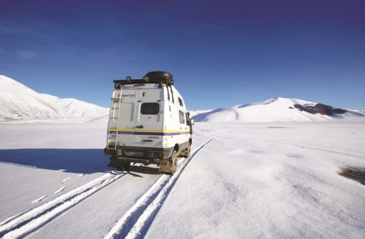 camper inverno
