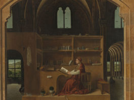 Antonello da Messina San Girolamo nello studio The National Gallery Londra