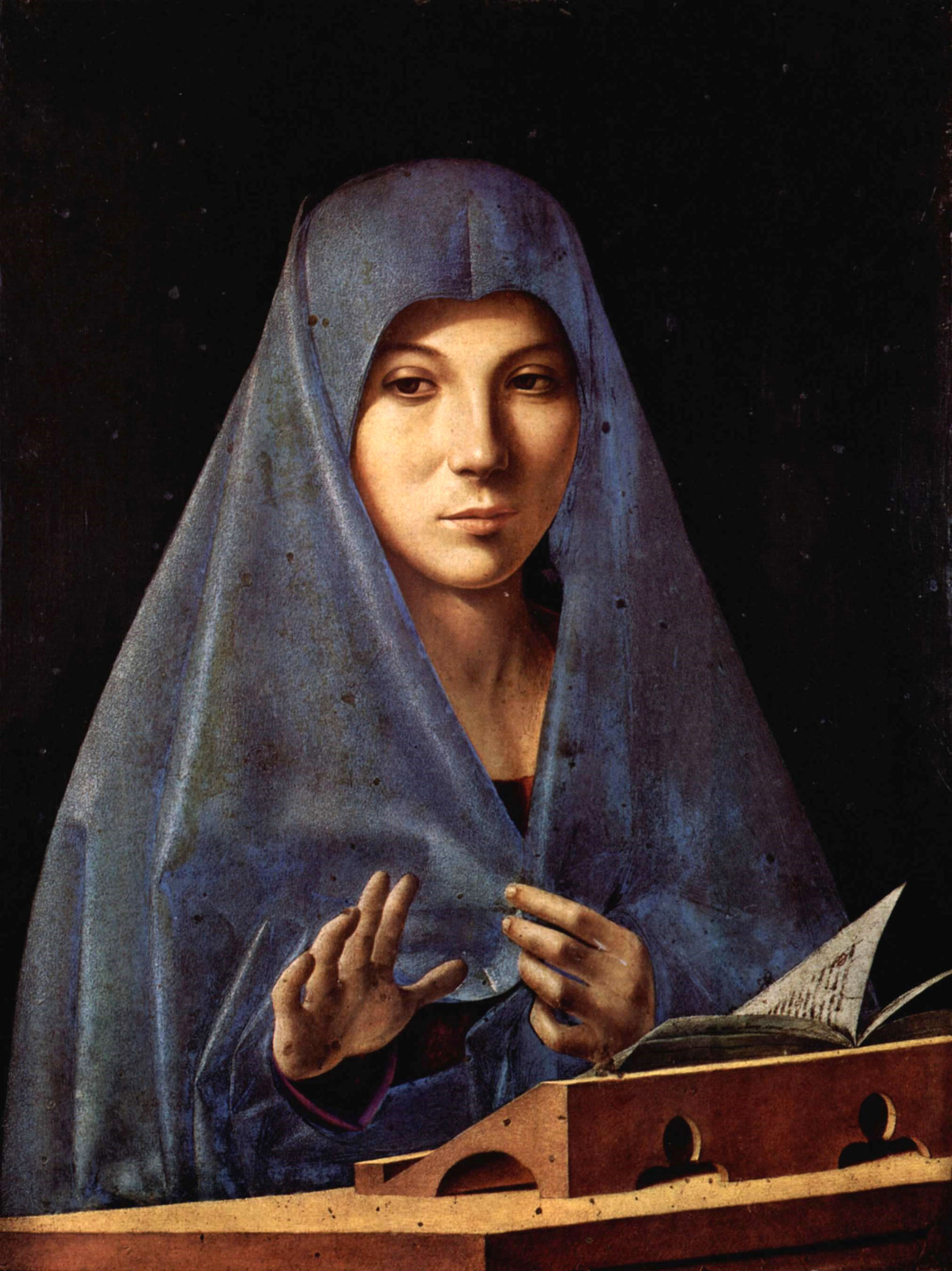 Antonello da Messina Annunciata Galleria Regionale Sicilia Palazzo Abatellis Palermo