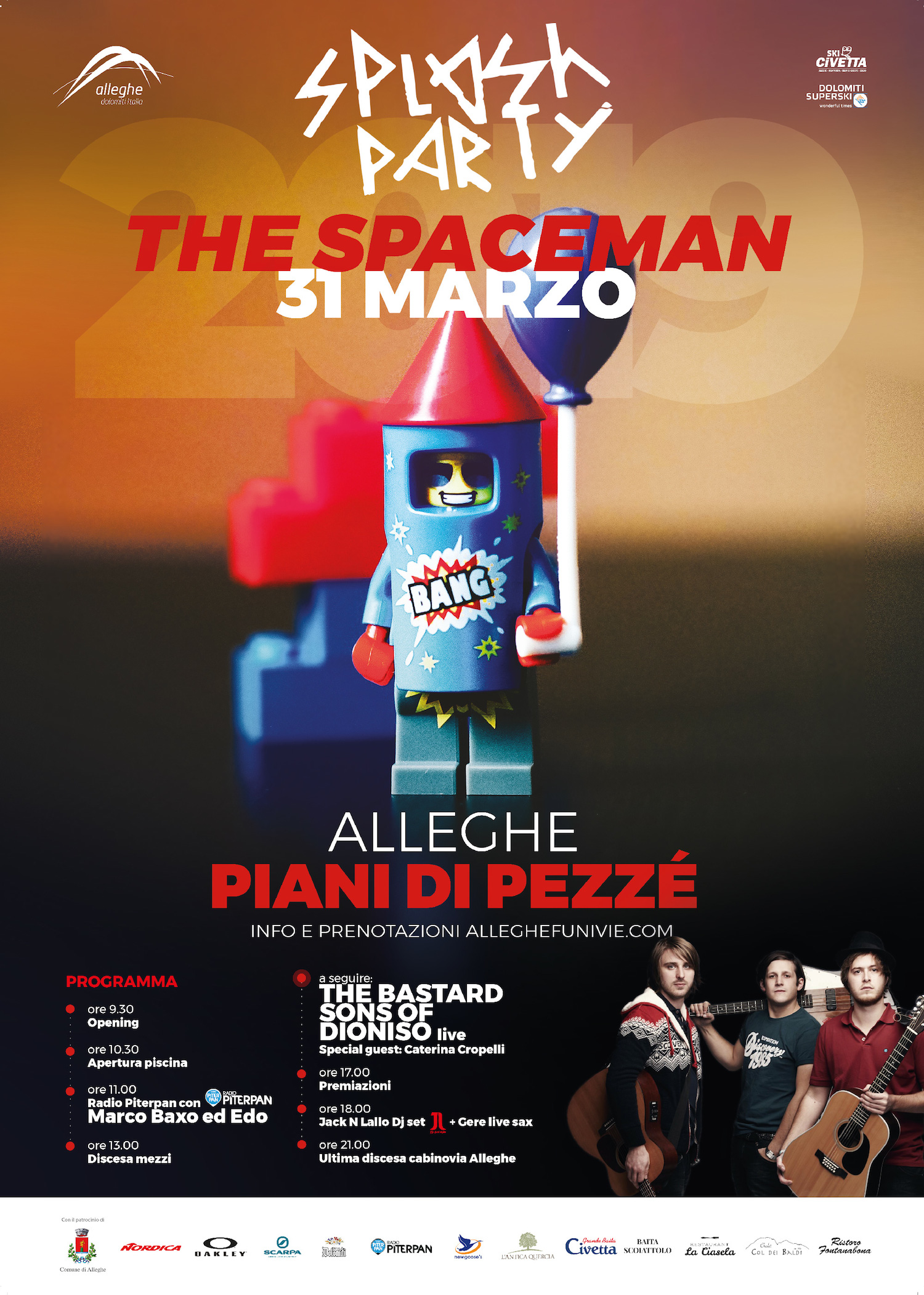 Splash Party Alleghe