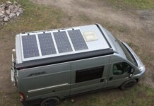 Camper: pannelli solari, gruppi elettrogeni