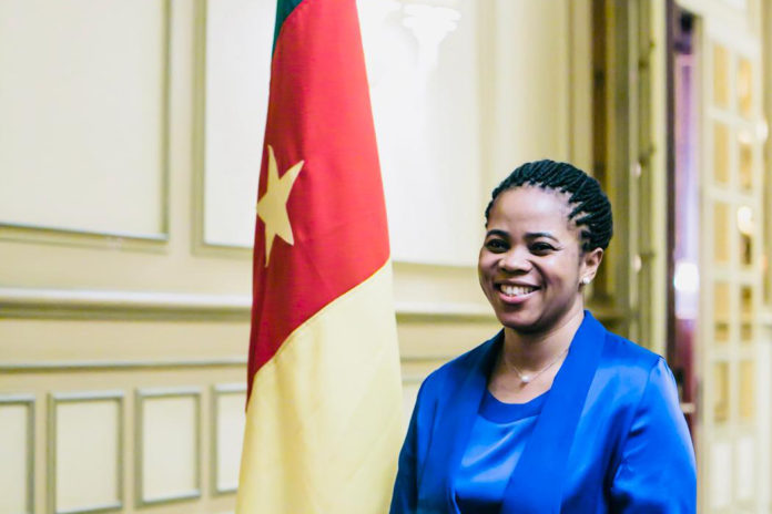 ESTHER EDWIGE NKOLO LEKOUA, Console Onorario Camerun di Milano