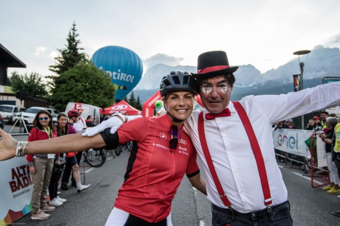 Alta Badia_Martina Colombari alla partenza della MDD2018_Costa Denis