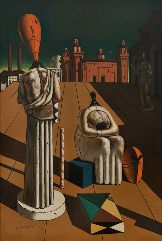 de Chirico_Le muse inquietanti