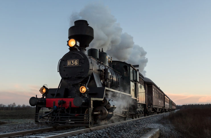 treno storio della Grande Guerra
