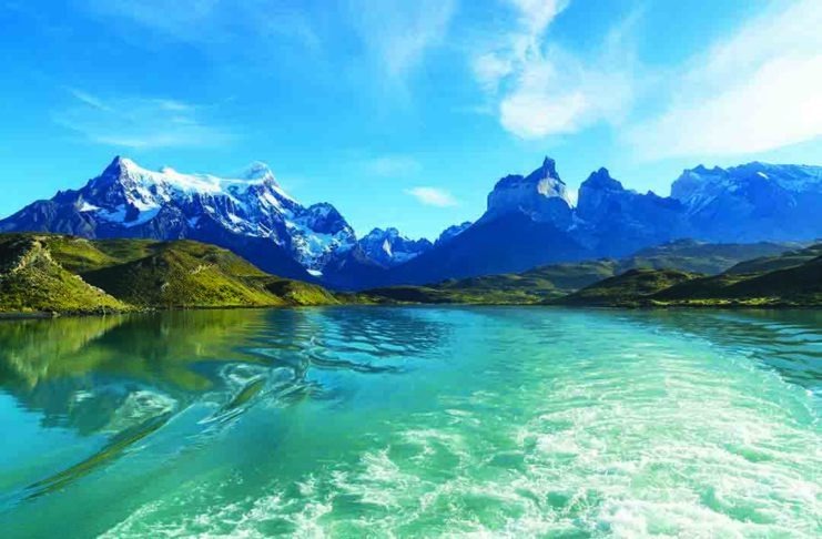 Cile Patagonia Lago Pehoe