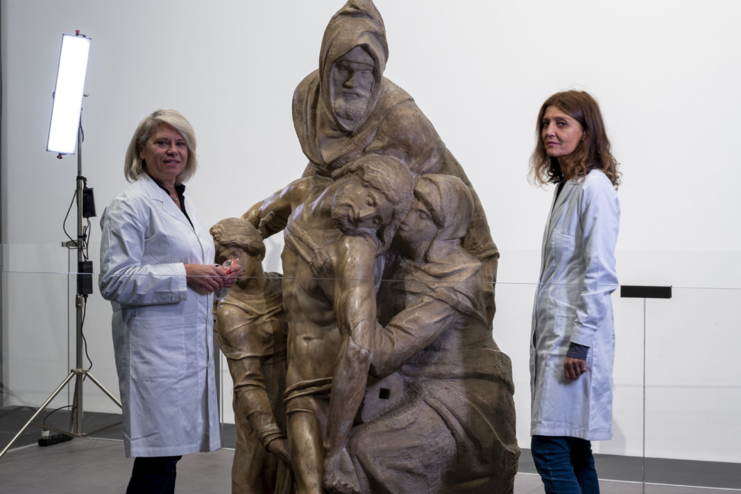 presentazione dell’inizio del restauro della Pietà di Michelangelo