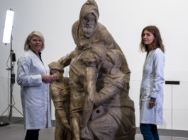 presentazione dell’inizio del restauro della Pietà di Michelangelo