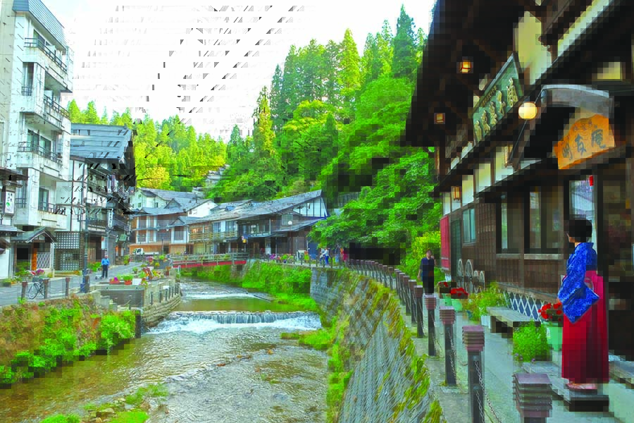 GIAPPONE_TOHOKU_Ginzan_Onsen GIAPPONE TOHOKU Ginzan Onsen