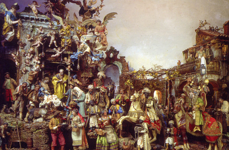 Presepi napoletani del settecento a Bologna