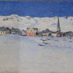 Divisionismo - Giovanni Segantini, Savognino sotto la neve
