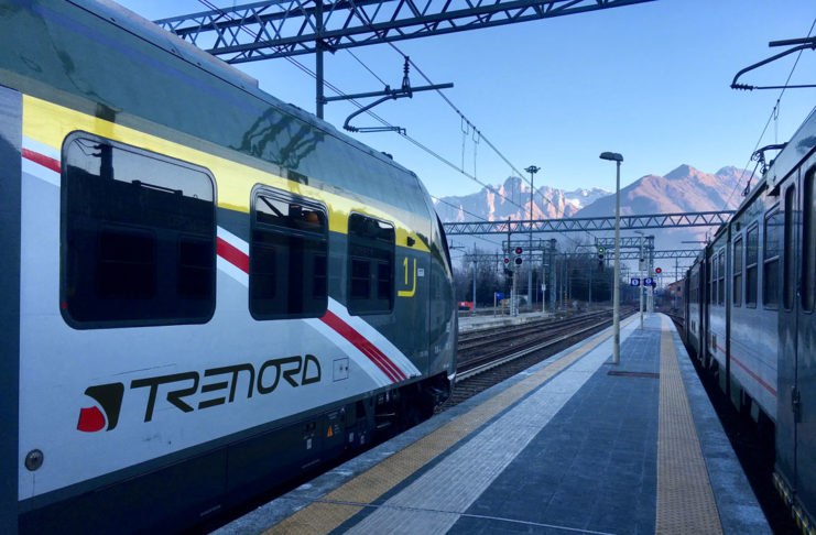 Treno della neve trenord