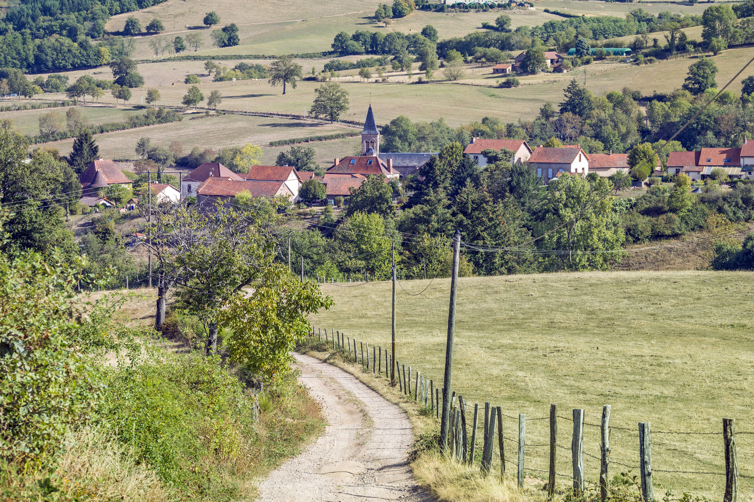 Auvergne-Rhône-Alpes - Allier - Montagne Bourbonnaise - Châtelus.