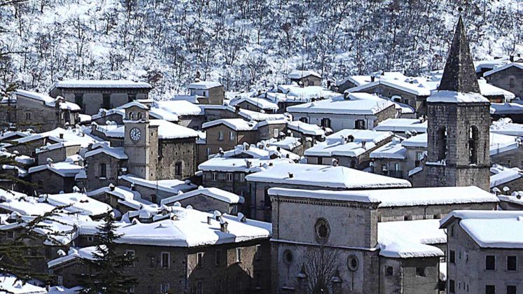 Scanno - Panorama invernale