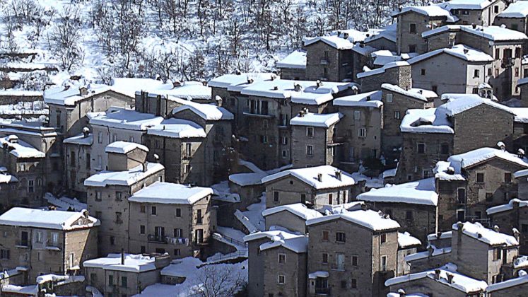 Scanno - Panorama invernale