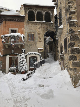 Scanno - Scorcio nel borgo