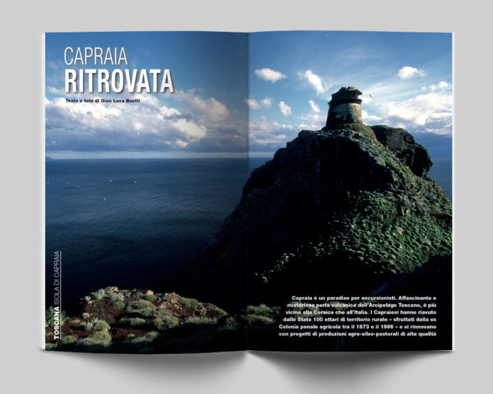 Toscana, Isola di Capraia - Capraia ritrovata. Testo e foro di Gian Luca Boetti - Itinerari e Luoghi 280 maggio 2020