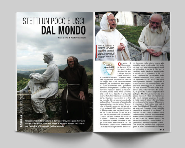 Stetti un poco e uscii dal mondo