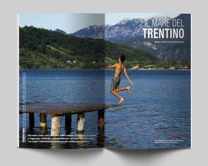 Trentino, Alta Valsugana e Lago di Caldonazzo - Il mare del Trentino. Testo e foto di Anna Brianese - Itinerari e Luoghi 282 luglio 2020