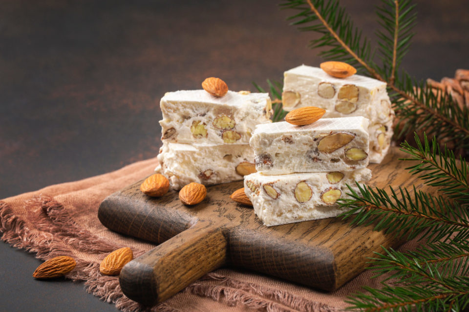 Torrone mandorlato.