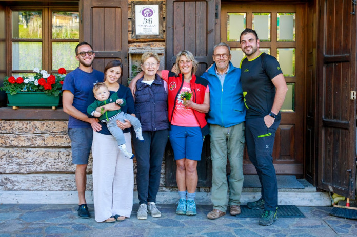 Cristina e la sua famiglia