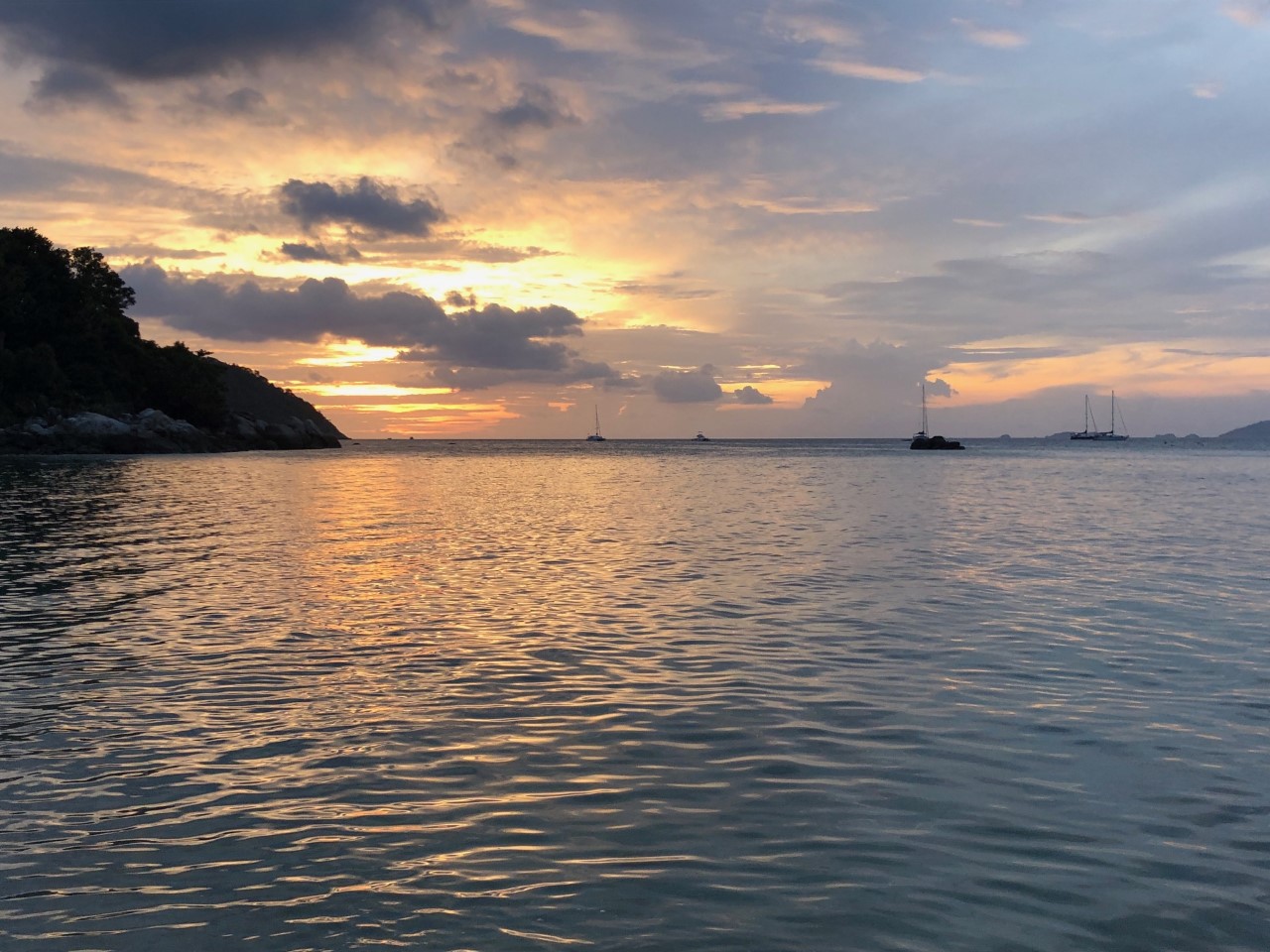 Mare inverno isole nel sud est asiatico Koh Lipe