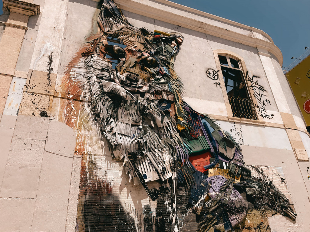 volpe di bordalo a Lisbona
