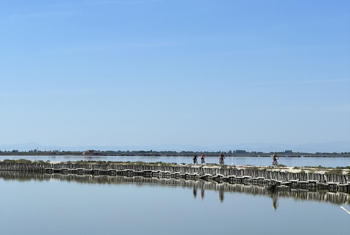IN BICICLETTA NEL PARCO DELTA DEL PO - L’ARGINE DEGLI ANGELI