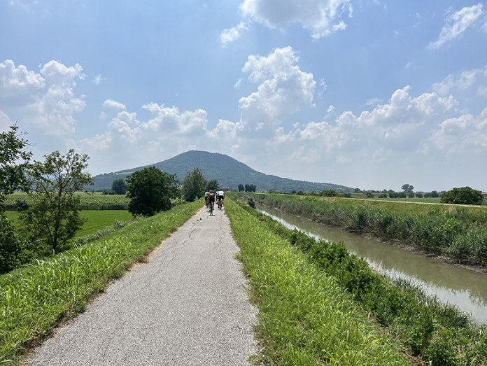 Colli Euganei pedalando lungo l’acqua