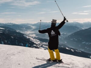 Cavaliera delle nevi Valeria Dallapè, Rio Pusteria