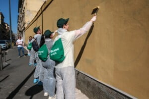 Un clean-up durante l'edizione 2023 di Ireland Week