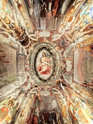 Tivoli, ph. Adriano Savoretti Poli - Palazzo Conti (un affresco dei soffitti)