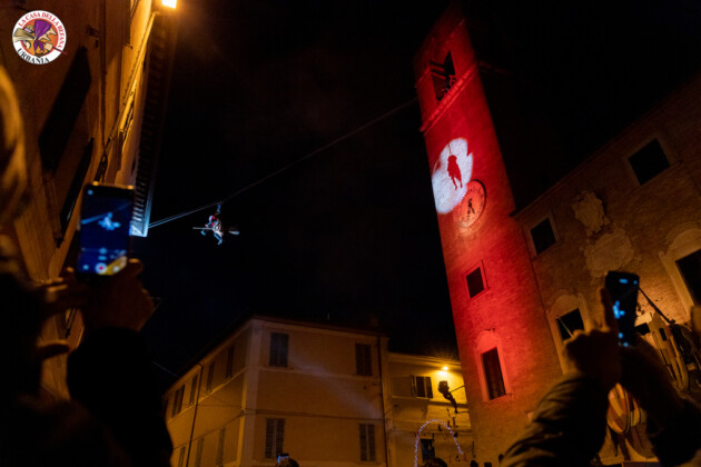 Discesa dalla Torre civica