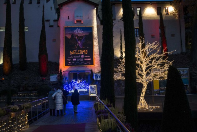 lumagica ai giardini di trauttmansdorff che illumina i viali ph vgiannella