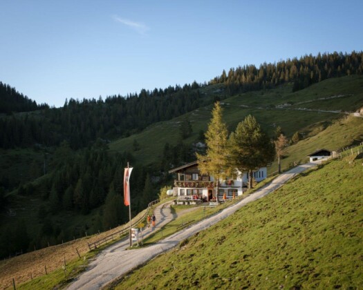 RIFUGIO Buchacker Alm, Angerberg, SENTIERO DELL'AQUILA tappa numero 4 (c)Tirol Werbung, Jens Schwarz