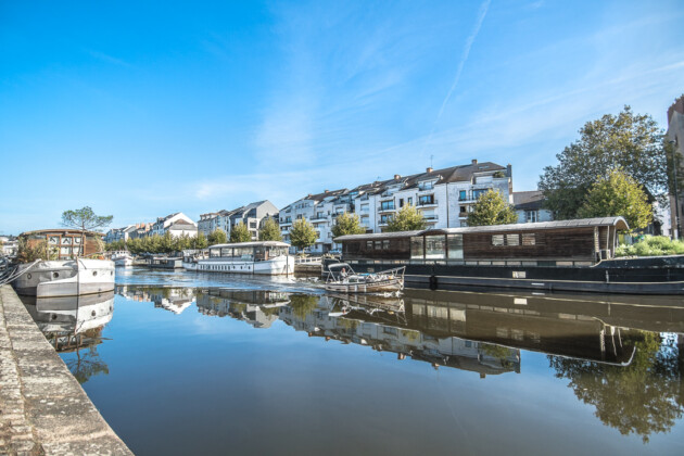 Nantes, Lungo le rive del fiume Erdre. Ph. Scilla Nascimbene