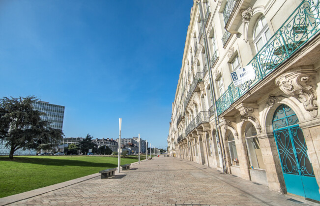 Nantes, Quai Turenne, ’Île Feydeau. Ph. Scilla Nascimbene