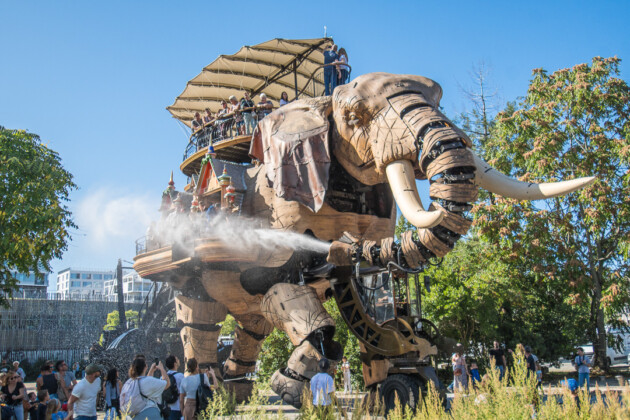 Nantes, Le Grand Élephant. Ph. Scilla Nascimbene