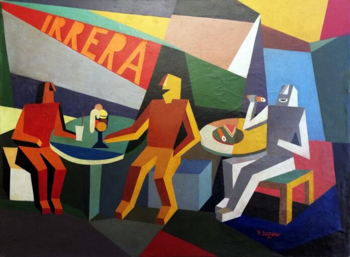 60 Fortunato Depero, Caffe Irrera_1926-27_olio su tela_cm60x80 copia Fortunato Depero, Caffe Irrera_1926-27_olio su tela_cm60x80