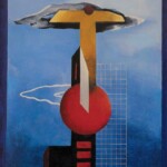 fillia equilibrio di elementi aerei, 1931, collezione privata