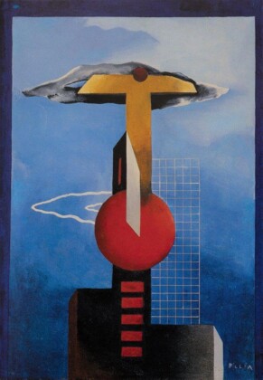 fillia equilibrio di elementi aerei, 1931, collezione privata