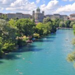 Berna, tuffo nel fiume Aare. Ph. M.Giovenco