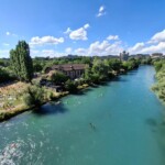 Berna, tuffo nel fiume Aare. Ph. M.Giovenco